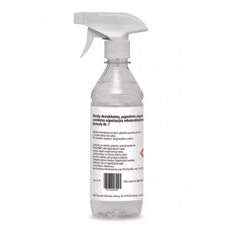 Hand sanitizer 0,5l