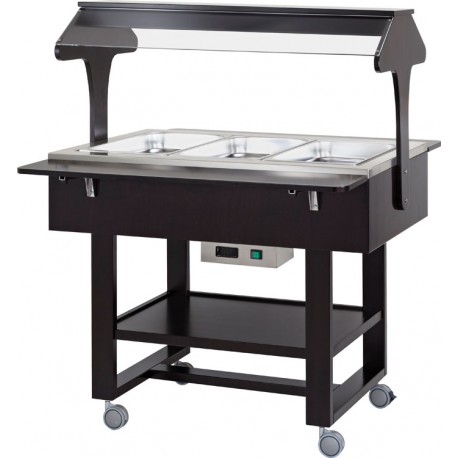 Forcar bain marie trolley  CL 2774NW