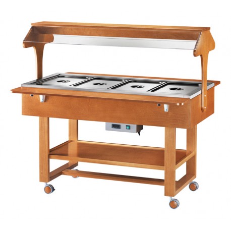 Forcar bain marie trolley ELC2828