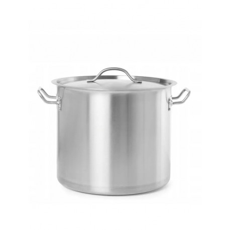 Hendi stew pan high with lid 22L "Budget line"