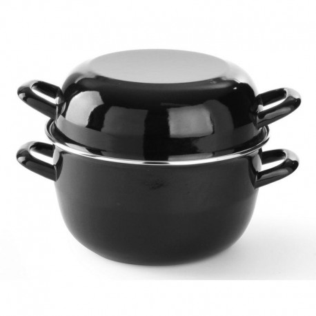 Hendi mussel pan with lid 3L