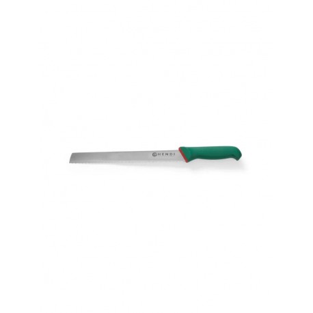 Hendi 260/380mm bread knife "Green Line"