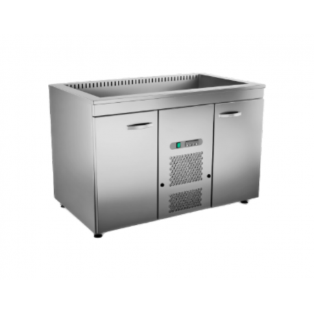 Inox Baltic cold cupboard with cold basin KSK/V-1220