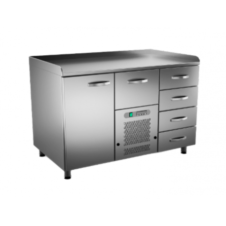 Inox Baltic pizza preparation cold cupboard PZK-1215