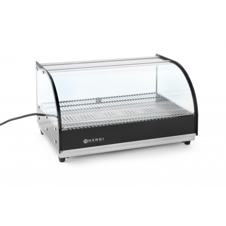 Hendi heated countertop display single level