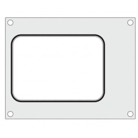 Hendi plate for a tray without division 187x137mm