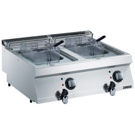 Zanussi double tank countertop fryer EVO 700 2x7L