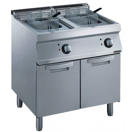 Zanussi electric free standing double fryer 2x7L EVO 700