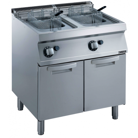 Zanussi natural gas free standing double fryer 2x7L EVO 700