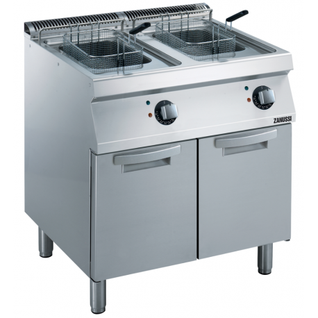 Zanussi electric free standing single fryer 2x15L EVO 700