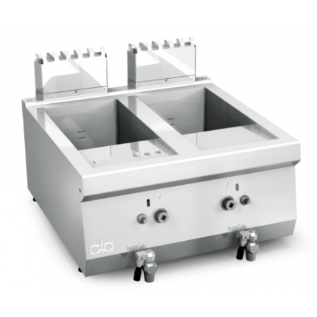 ATA double tank countertop fryer 2x8L