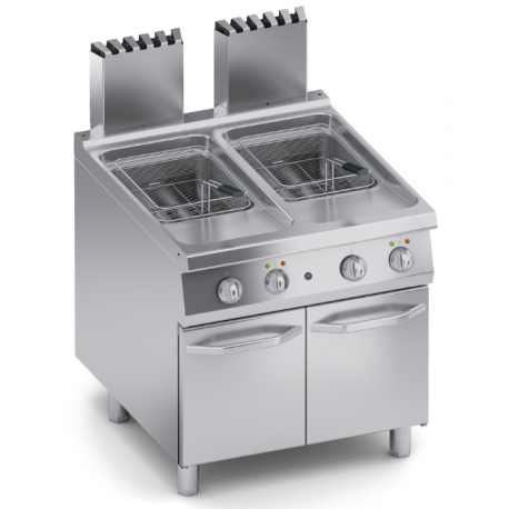 ATA gas free standing double fryer 2x22L K4GFGP1022N