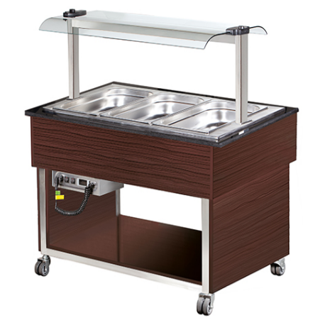 Arisco bain marie trolley MBH811B