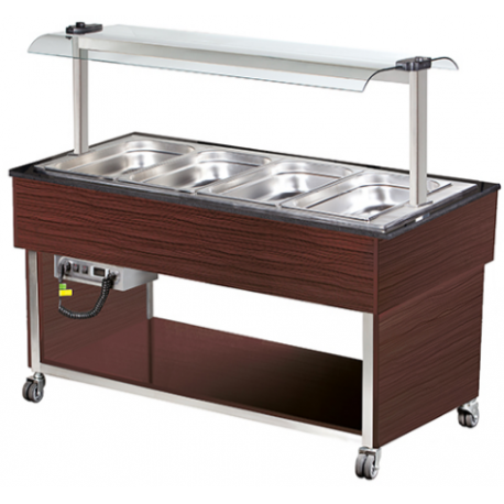 Arisco bain marie trolley MBH814B