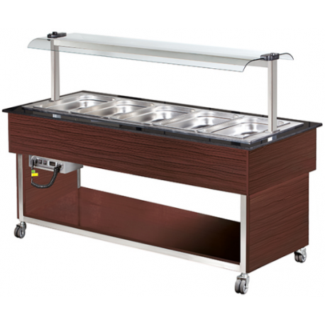 Arisco bain marie trolley MBH818B