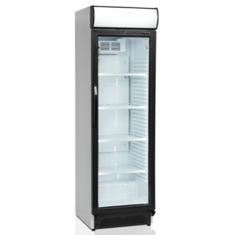 Tefcold glass door drink fridge CEV425CP 2 LED