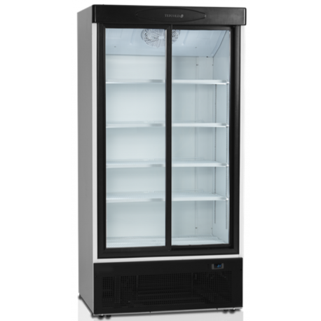 Tefcold double glass door showcase fridge FS1002S