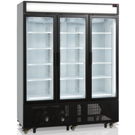 Tefcold triple glass door showcase fridge FSC1600H