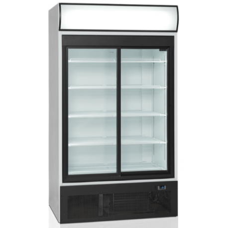 Tefcold double glass door showcase fridge FSC1950S