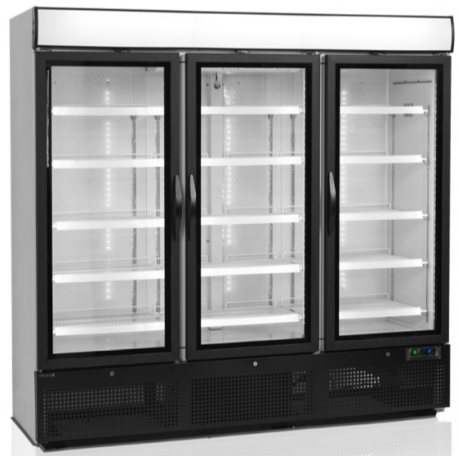 Tefcold triple glass door showcase fridge NC7500G