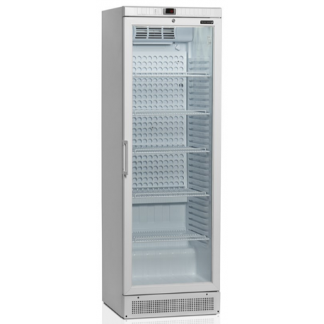 Tefcold glass door showcase fridge MSU400