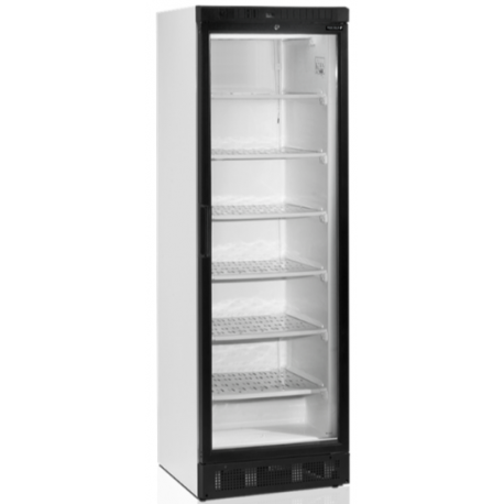 Tefcold glass door showcase freezer UFSC370G