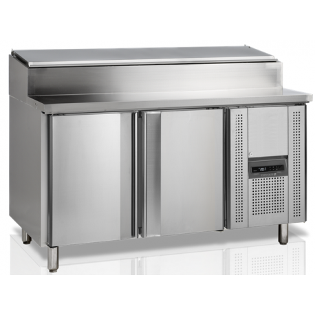 Tefcold prep counter SS8200