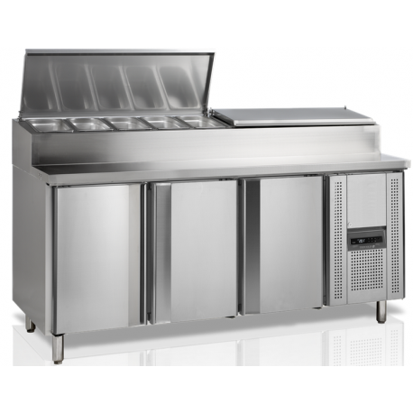 Tefcold prep counter SS7300