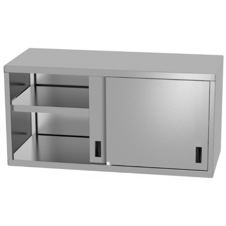 Hendi welded hanging cabinet with sliding doors 800x300x600mm