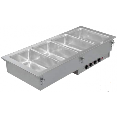 Asber wet bain marie with individual wells DBM-511 I