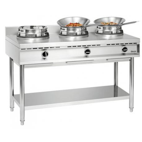 Bartscher wok cooker, 3 burners