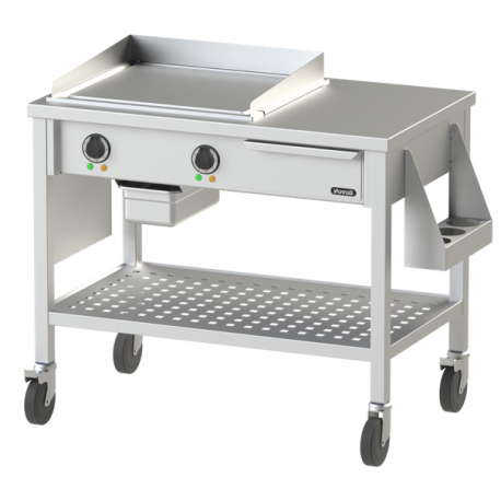 Nayati electric griddle plate with stand NETY 10-60 Mobile