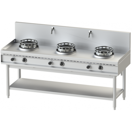 Nayati gas Wok cooker with stand NGER 20-70