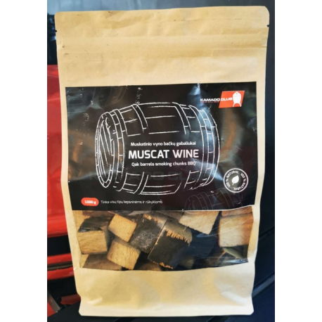 KamadoClub muscat wine barrel chunks 1,2kg