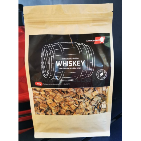 KamadoClub whiskey barrel chips 900g