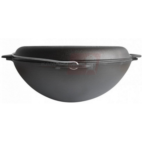 KamadoClub tatar cast iron kazan with lid-pan 10L