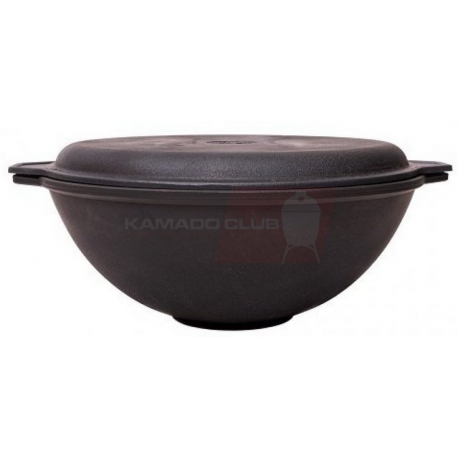 KamadoClub pre-seasoned cast iron kazan 6L