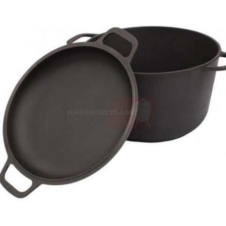 KamadoClub cast iron pot with lid-pan 4L