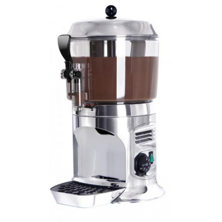 Ugolini silver hot chocolate dispenser Delice 5 silver