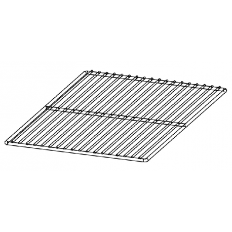 Samaref stainless steel grid GR 60x40 X