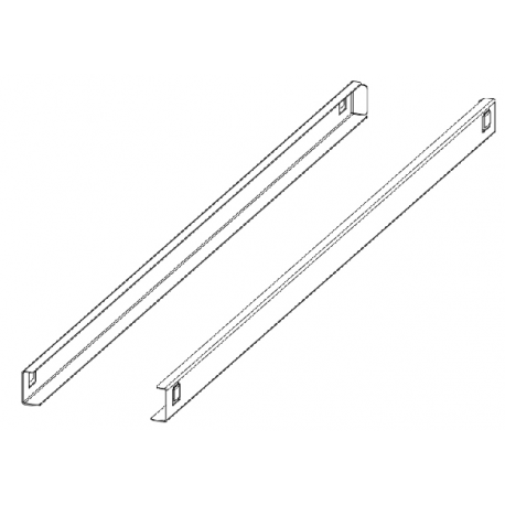 Samaref pair of anti-rollover runners for grid GU 60x80