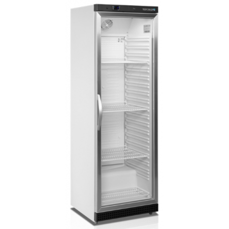 Tefcold glass door showcase fridge UR400G