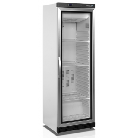 Tefcold glass door showcase freezer UF400VG