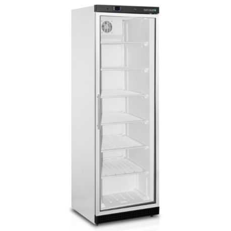 Tefcold glass door showcase freezer UF400G