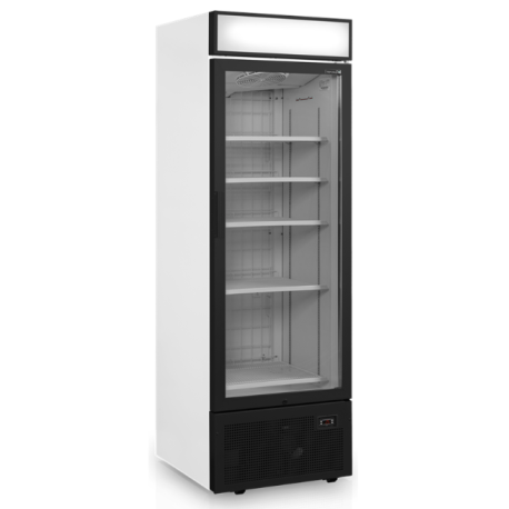 Tefcold glass door showcase freezer UFSC1450GCP NF