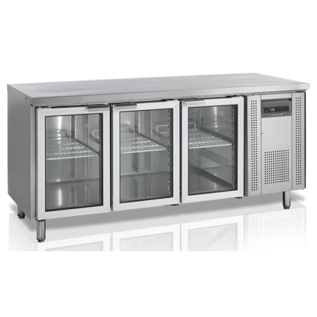 Tefcold 3 door counter fridge CK7310G