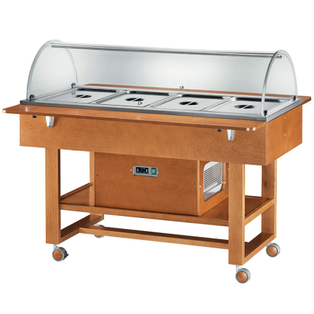 Forcar bain marie trolley ELR 2827 B