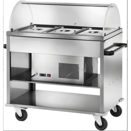 Forcar bain marie trolley CAR 2780