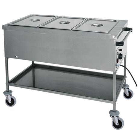 Forcar bain marie trolley CTS 1761