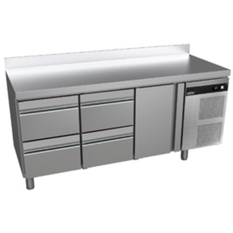 Asber 1 door 4 drawer counter fridge GGTP-7-180-22